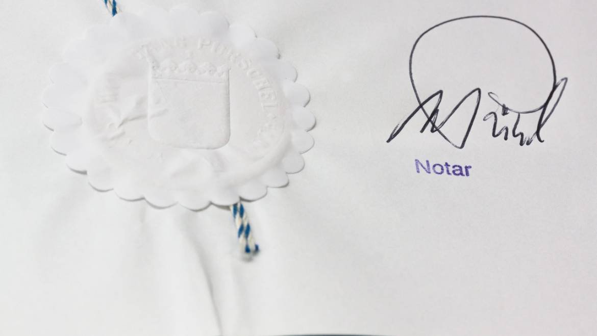 L’acta notarial de la junta general de socis